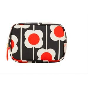 Orla Kiery For Target Makeup Bag Spring 2012 Black Orange Cream